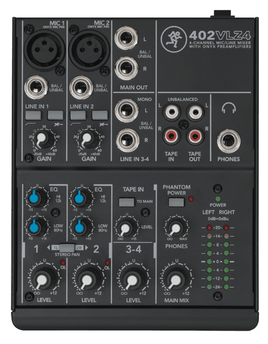 Микшерный пульт Mackie 402 VLZ 4