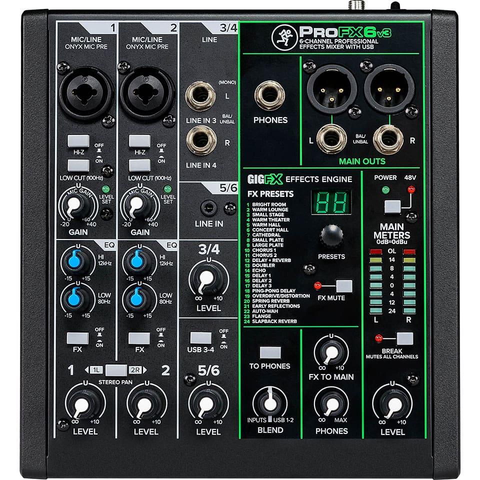 Микшерный пульт Mackie ProFX6v3