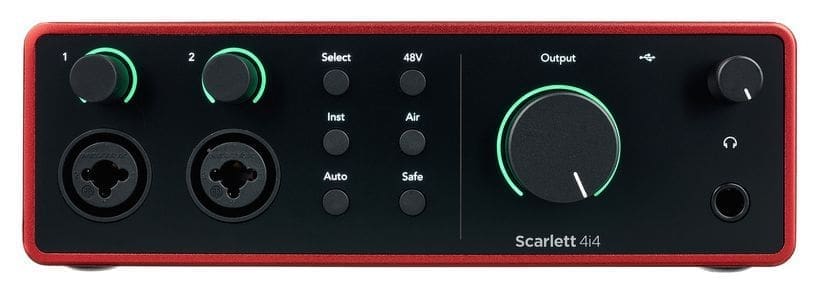 Звуковая карта FOCUSRITE Scarlett 4i4 4th Gen
