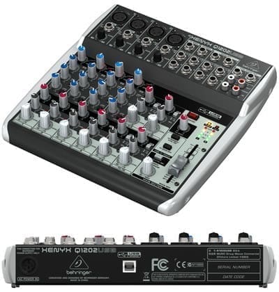 Микшерный пульт Behringer XENYX Q1202USB