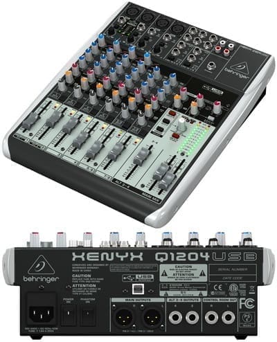 Микшерный пульт Behringer XENYX Q1204 USB