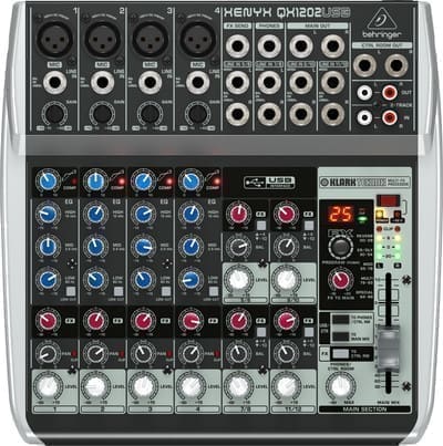 Микшерный пульт Behringer XENYX QX1202USB