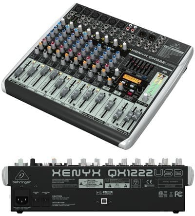 Микшерный пульт Behringer XENYX QX1222 USB