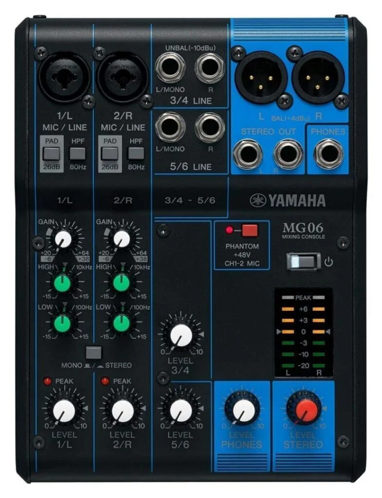 Микшерный пульт Yamaha MG06