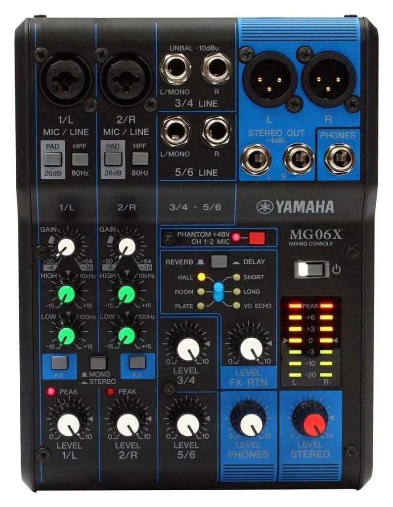 Микшерный пульт Yamaha MG06X