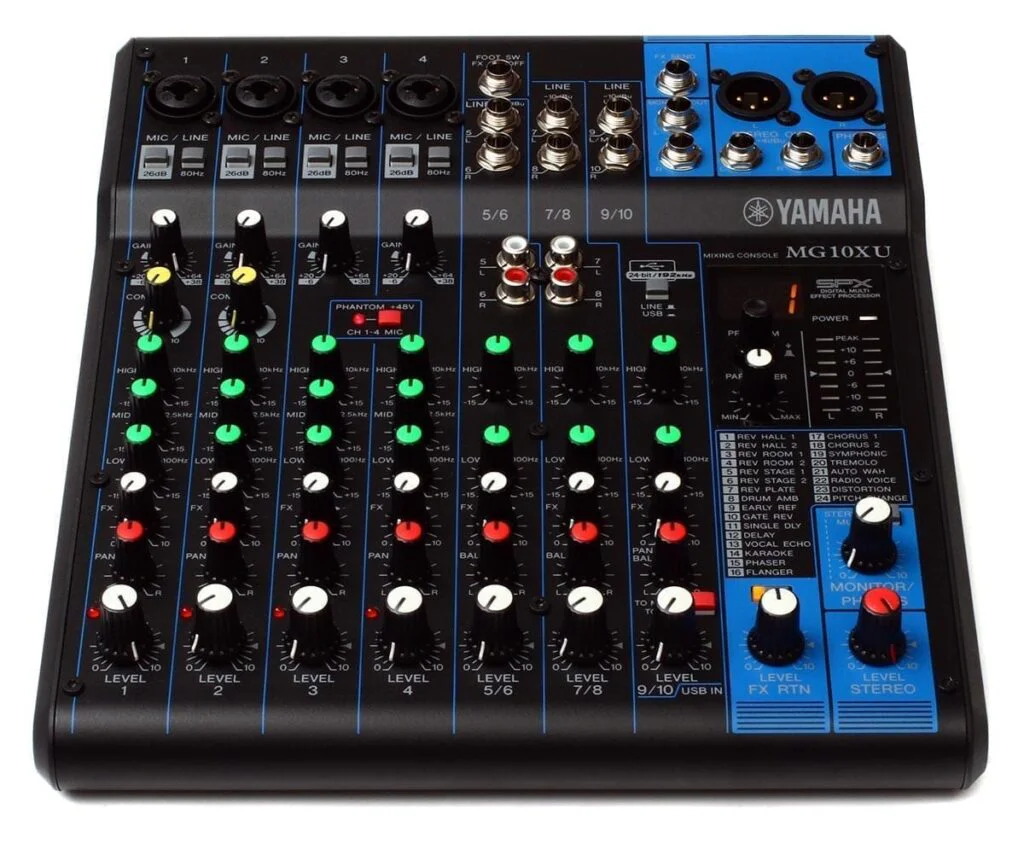 Микшерный пульт Yamaha MG10XU