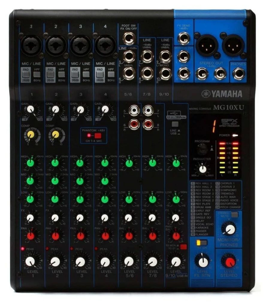 Микшерный пульт Yamaha MG10XU