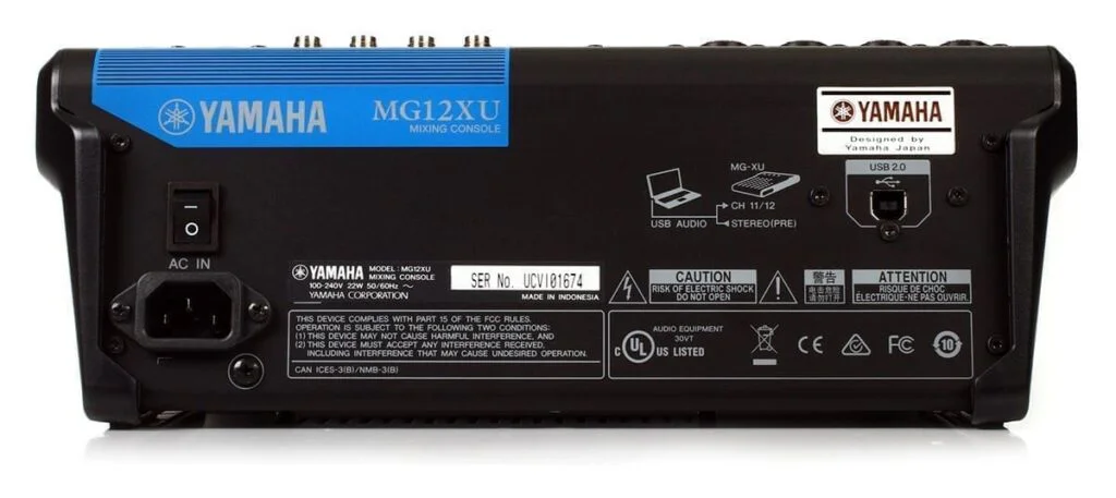 Микшерный пульт Yamaha MG12XU