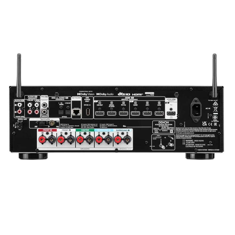 AV-ресивер Denon AVR-S670H