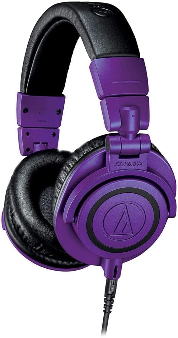 Наушники Audio Technica ATH-M50x Purple Black