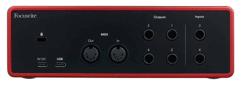 Звуковая карта FOCUSRITE Scarlett 4i4 4th Gen