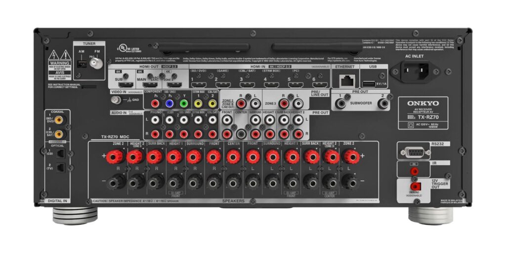 AV-ресивер Onkyo TX-RZ70 B M2