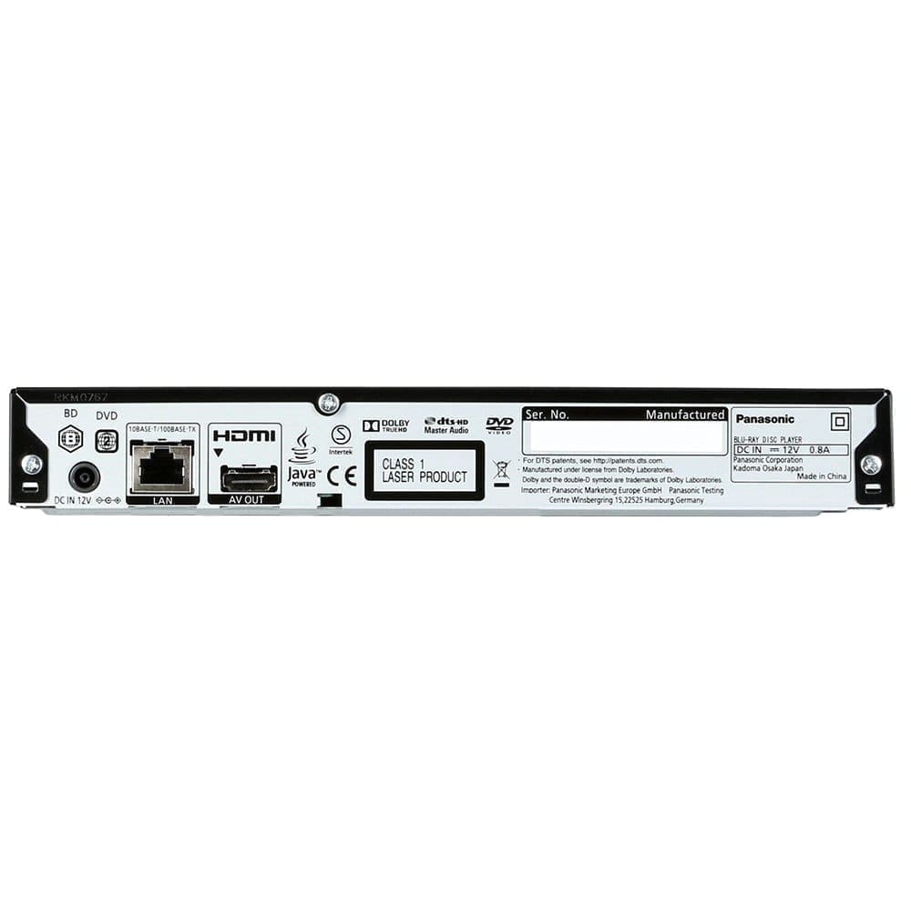 Blu-ray плеер Panasonic DMP-BDT167EG