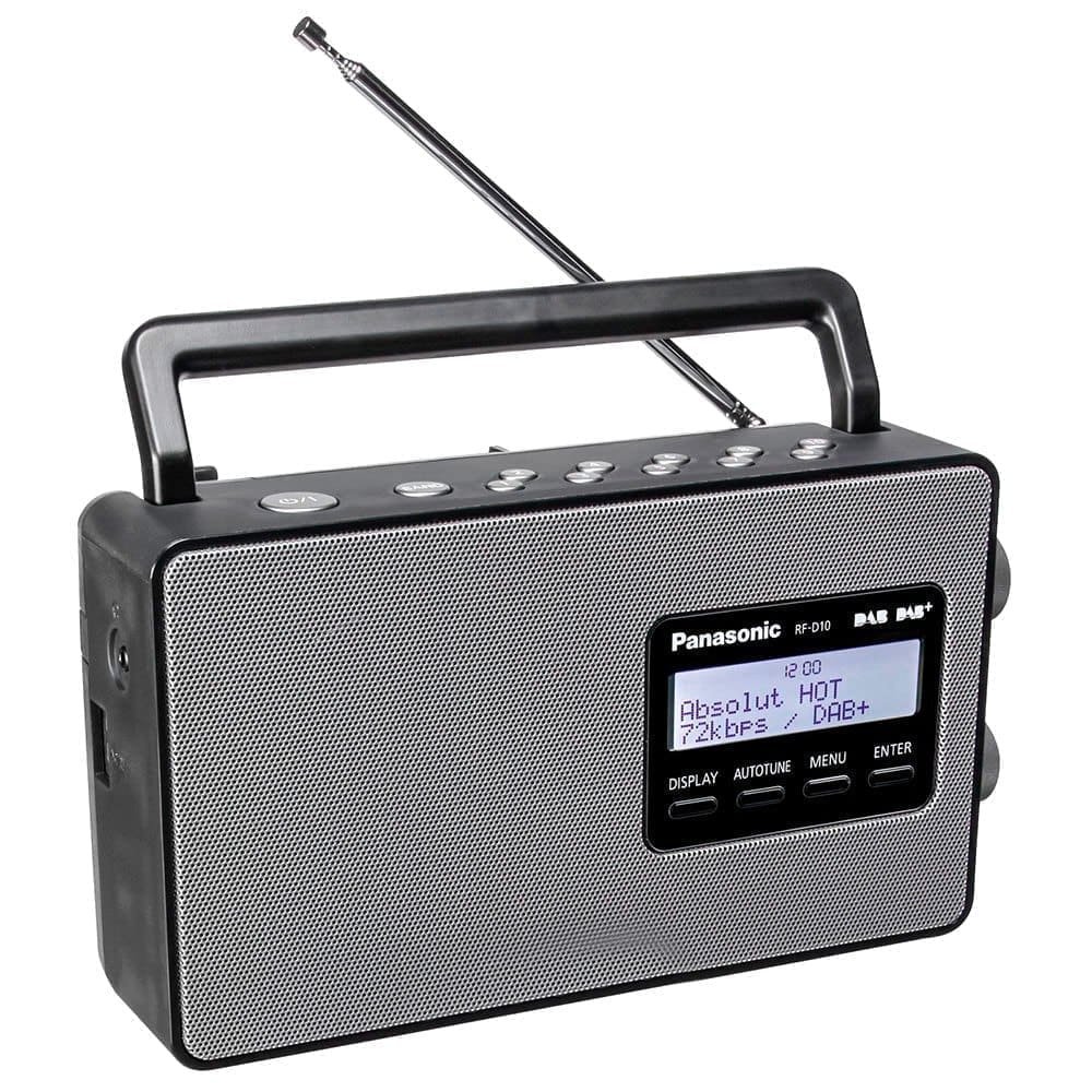 FM-радио, будильник Panasonic RF-D10EG-K