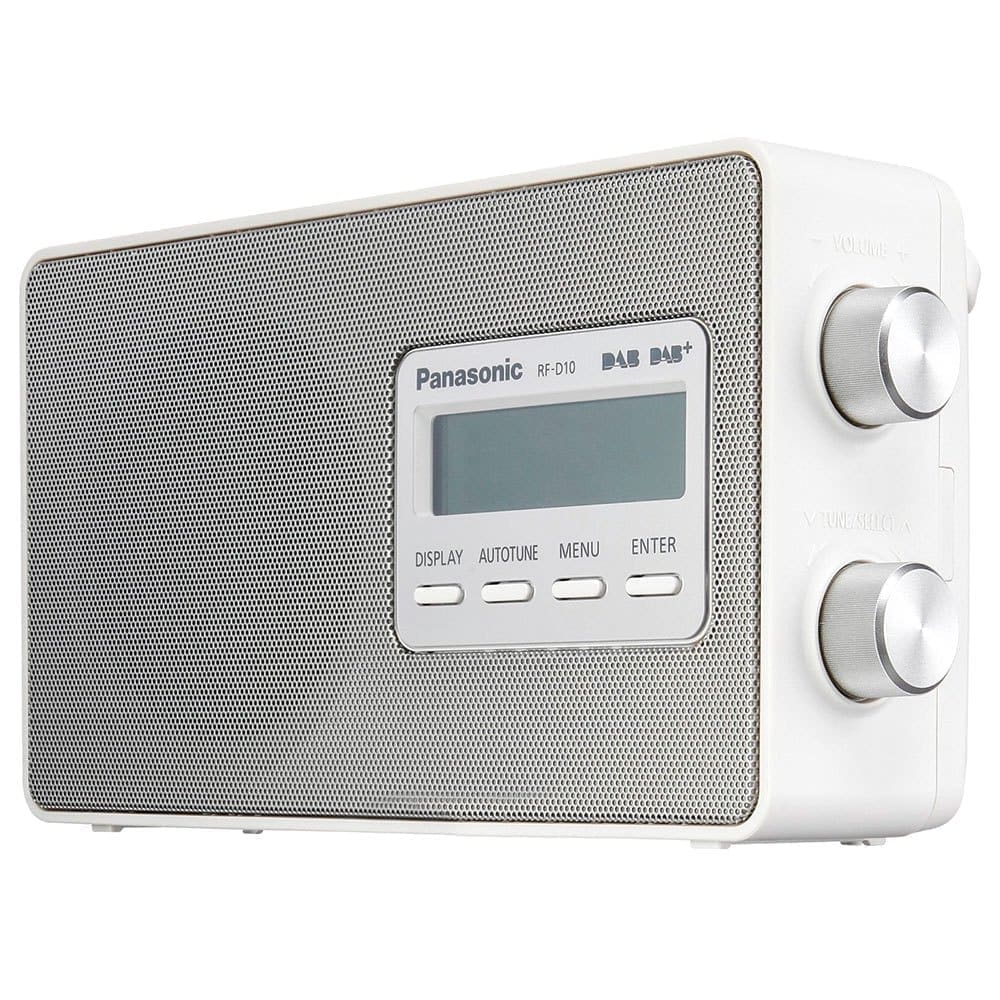 FM-радио, будильник Panasonic RF-D10EG-W