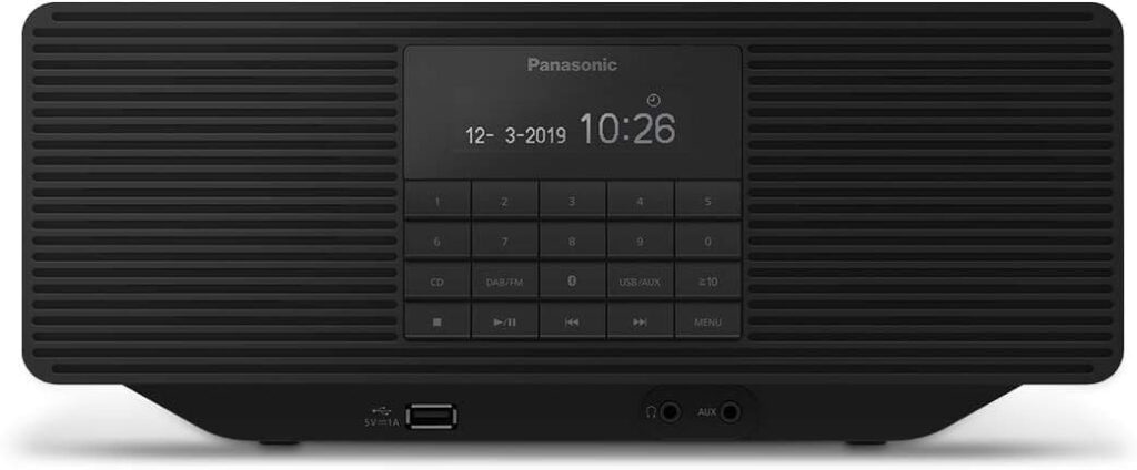 Музыкальный центр Panasonic RX-D70BTEG-K