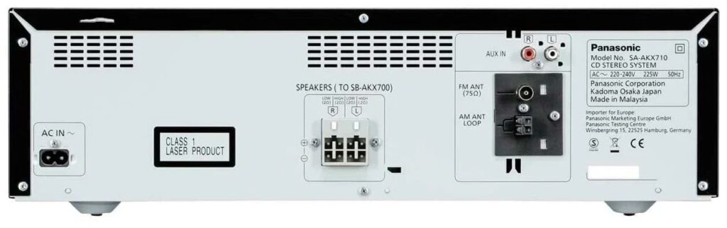 Музыкальный центр Panasonic SC-AKX710E-K