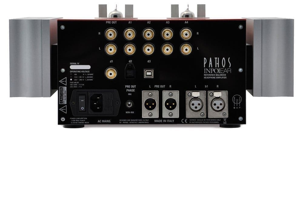 Усилитель для наушников PATHOS InPol Ear (Black Lacquer)