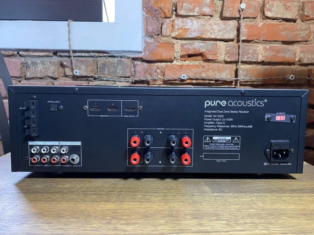 Стереоресивер Pure Acoustics AV-4020