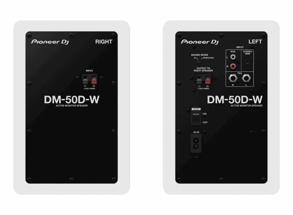 Pioneer Dj DM-50D-BT-W