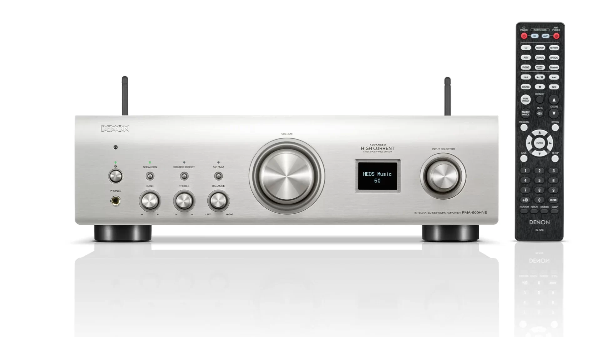 Интегральный стриминговый усилитель Denon PMA-900HNE Silver