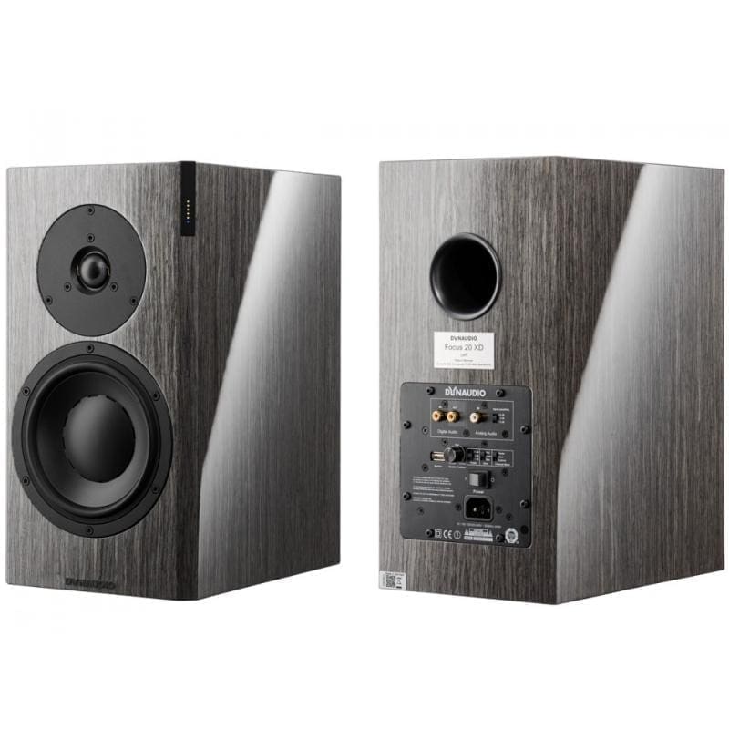 Полочная активная акустика Dynaudio Focus 20 XD Grey Oak High Goss