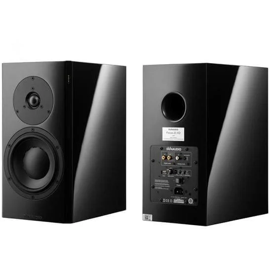 Полочная активная акустика Dynaudio Focus 20 XD Black Piano Lacquer