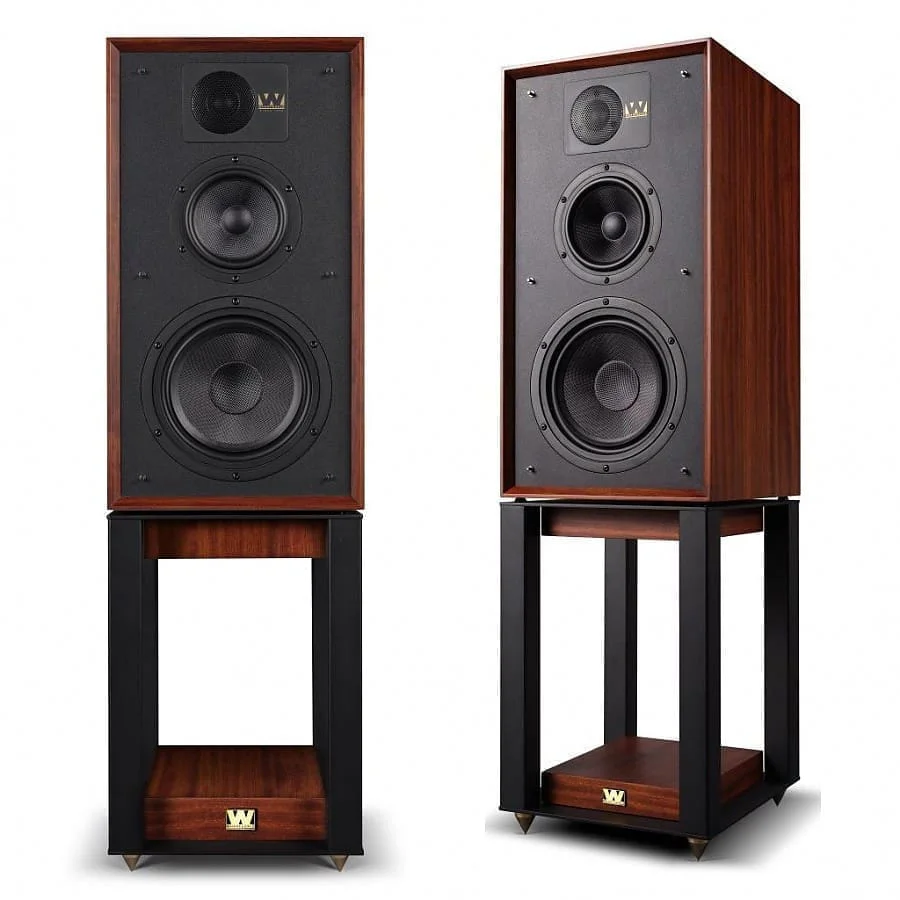 Полочная акустика Wharfedale 85th Anniversary Linton Antique + стойки
