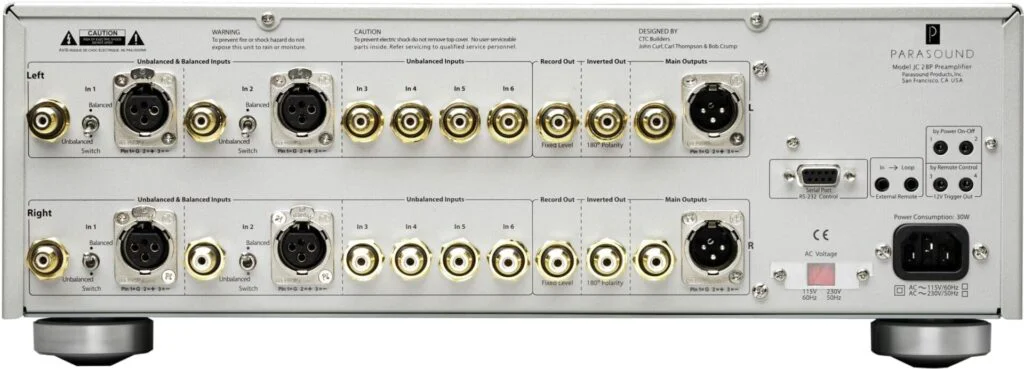 Предусилитель Parasound JC2 BP