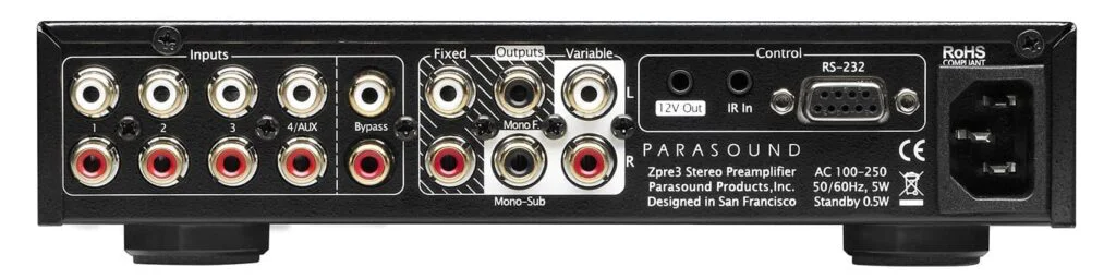 Предусилитель Parasound Zpre3 Black