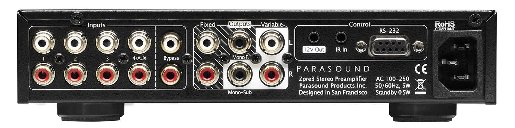 Предусилитель Parasound Zpre3 Silver
