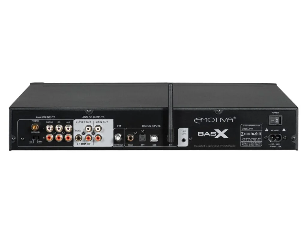 Предварительный усилитель Emotiva BasX PT1 Stereo