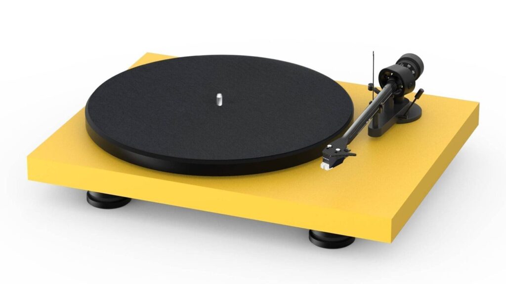 Проигрыватель винила Pro-Ject DEBUT CARBON EVO (2M Red) Satin Yellow