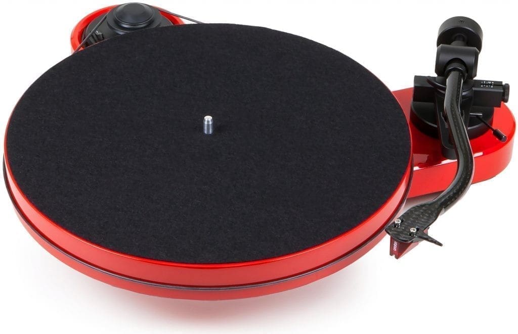 Проигрыватель виниловых пластинок Pro-Ject RPM 1 Carbon Red (без картриджа)