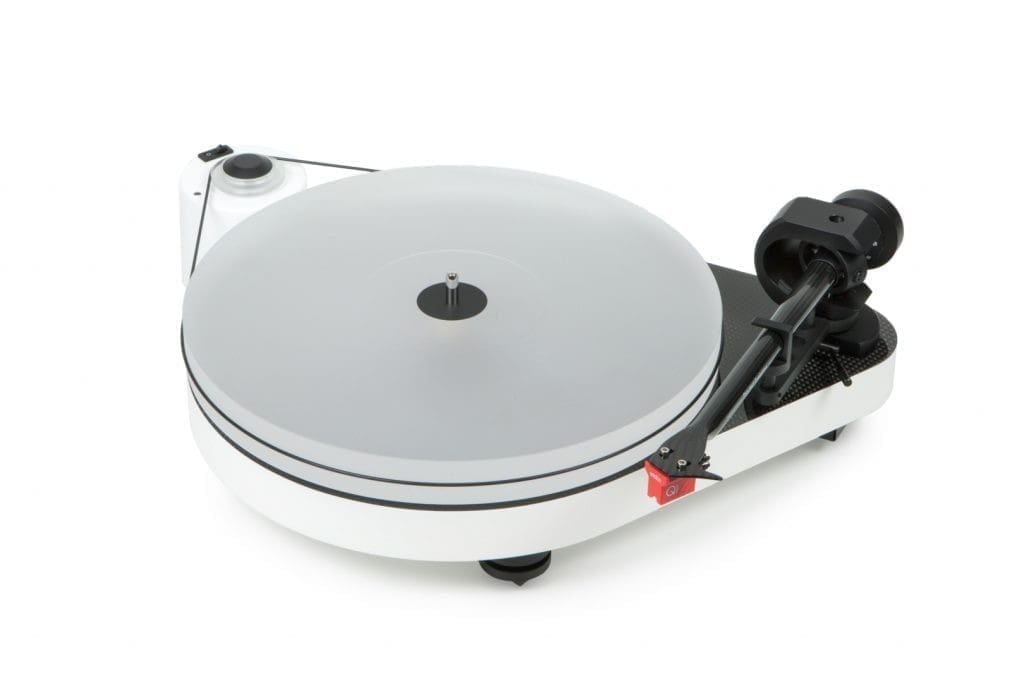 Проигрыватель виниловых пластинок Pro-Ject RPM 5 Carbon White (Ortofon Quintet Red)