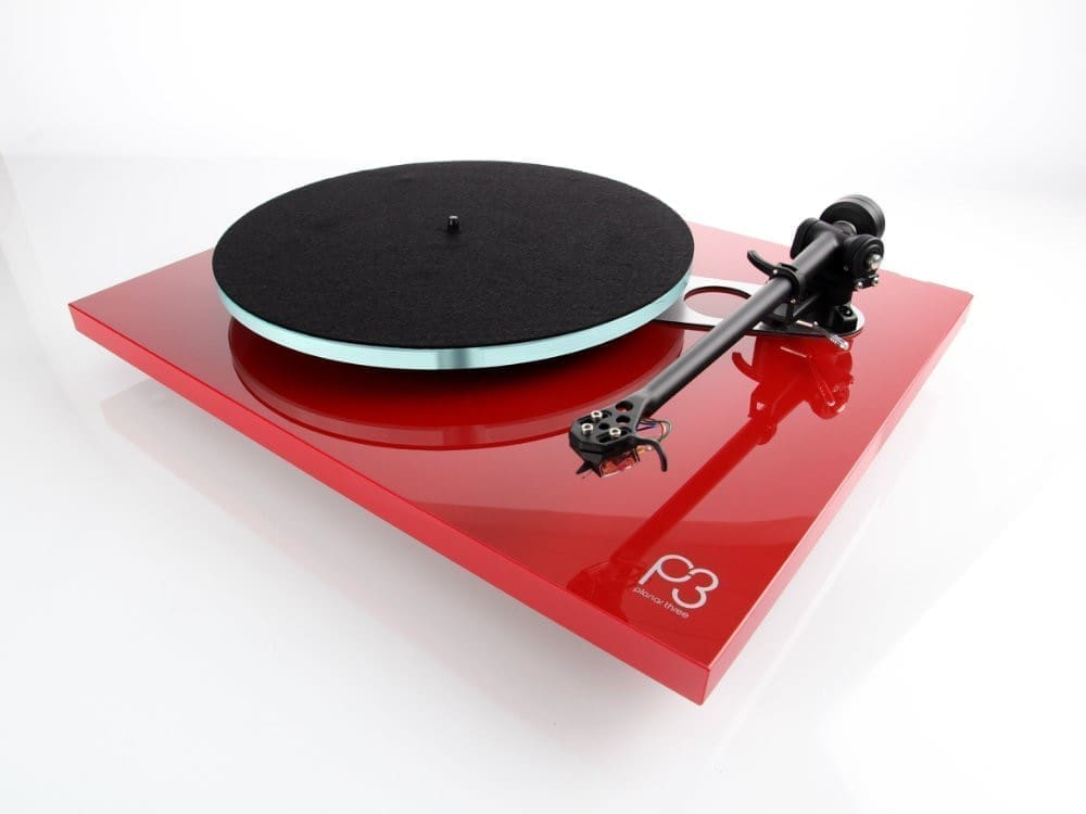 Проигрыватель виниловых пластинок Rega Planar 3 Red  (Elys-2)