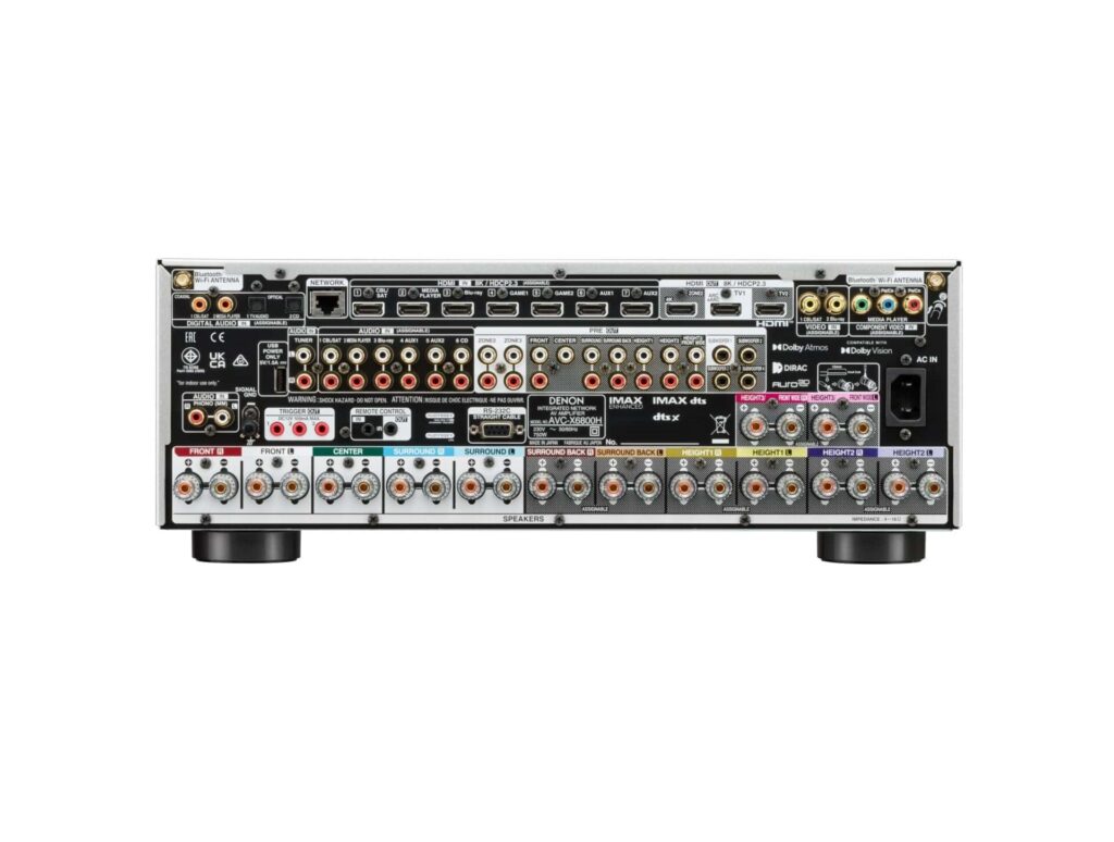 AV-ресивер Denon AVC-X6800H Silver