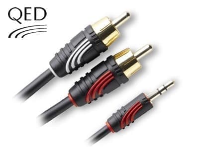 QED Profile Stereo Jack to Phono [art. QE2719] — 2m