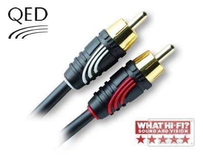 QED Profile Stereo Phono to Phono [art. QE5021] [QE2701] — 1m