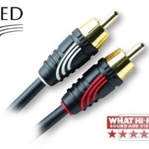 QED Profile Stereo Phono to Phono [art. QE5026] [QE2703] - 2m