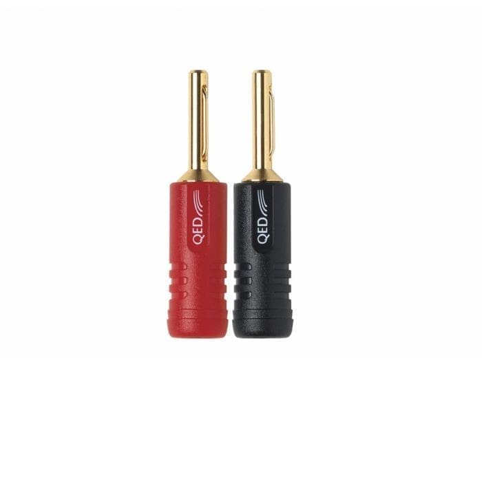 QED SCREWLOC ABS 4mm Banana Plug [QE1870/QE1885]