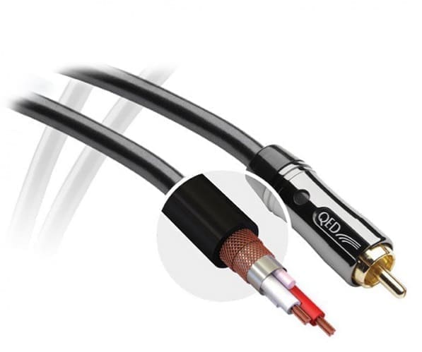 Сабвуферный кабель в бухте QED Performance Subwoofer bulk [QE6303]
