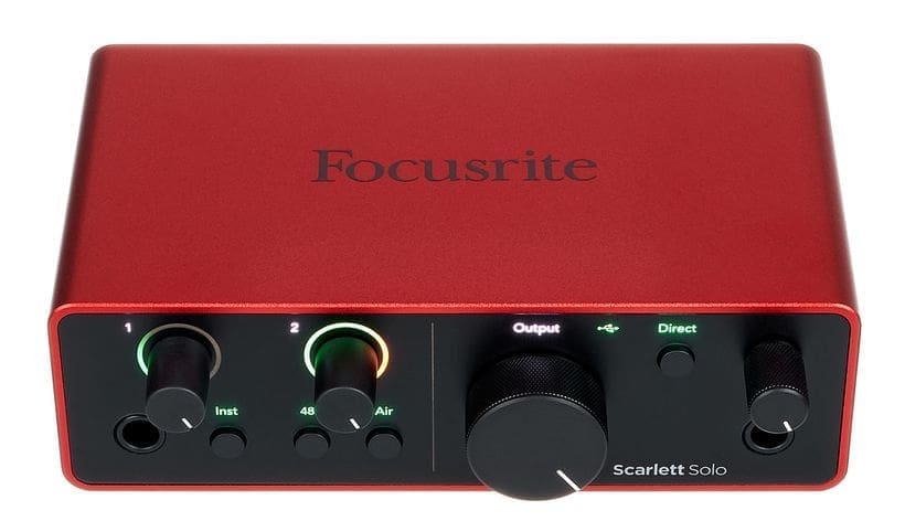 Студийный комплект FOCUSRITE Scarlett Solo Studio 4th Gen