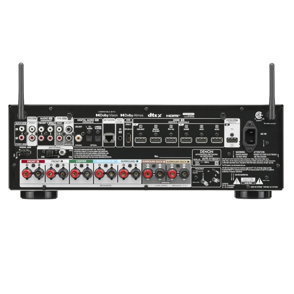 AV-ресивер Denon AVR-X1800H