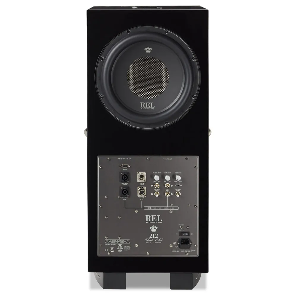Сабвуфер активный REL 212 Black Label