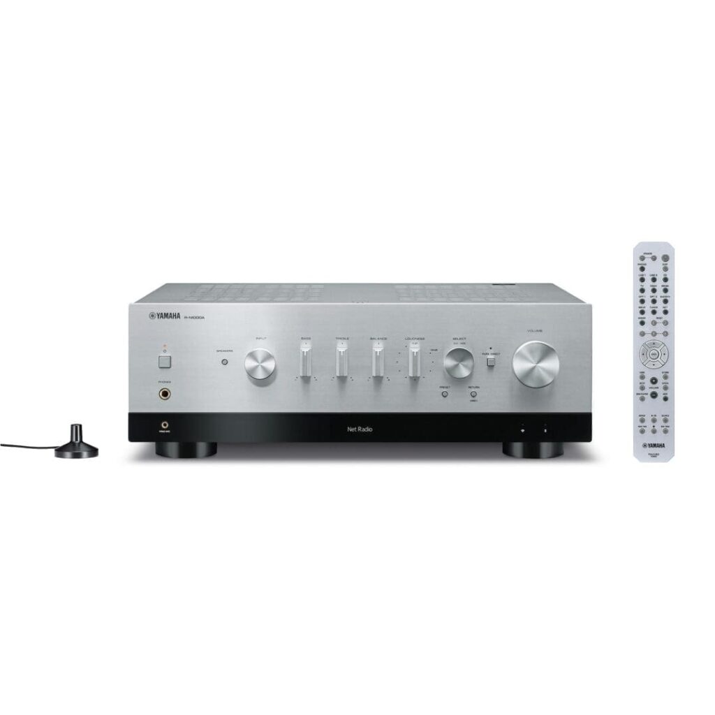 Стереоресивер Yamaha R-N1000A Silver