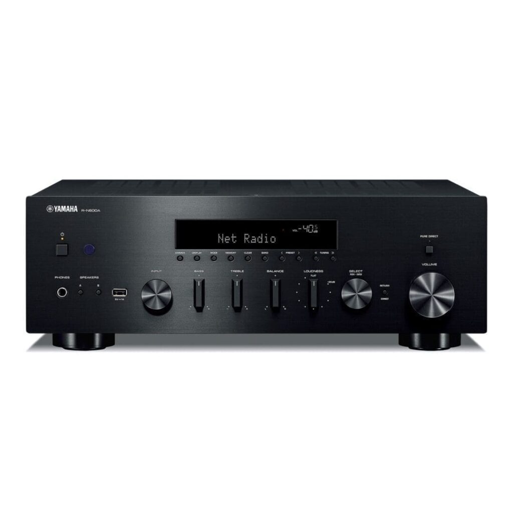 Сетевой стереоресивер Yamaha R-N600A Black