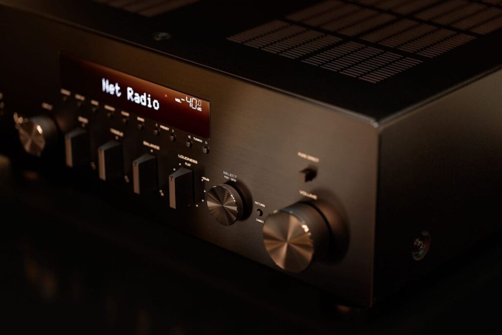 Сетевой стереоресивер Yamaha R-N600A Black