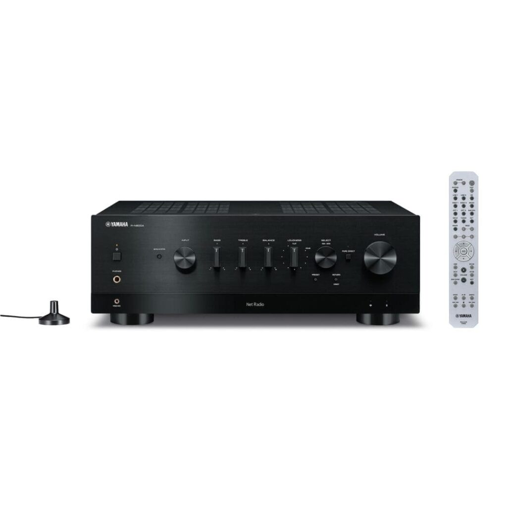 Стереоресивер Yamaha R-N800A Black