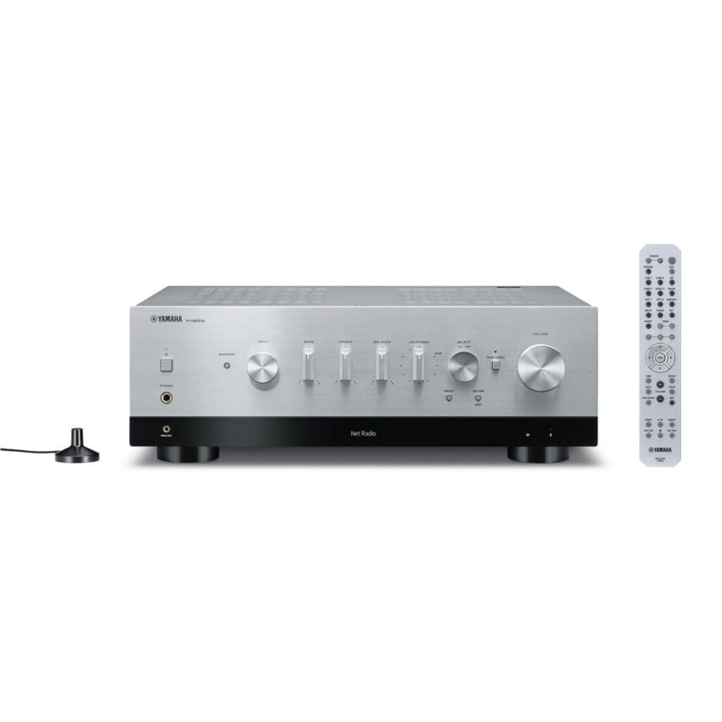 Стереоресивер Yamaha R-N800A Silver